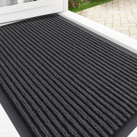 OLANLY Front Door Mat 29.5x17, Waterproof Heavy-Duty Indoor Outdoor Doormat