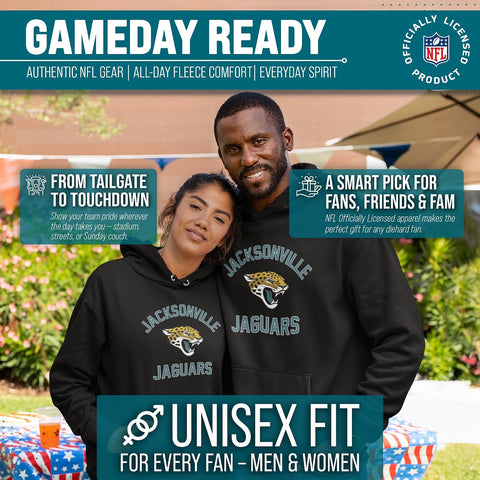 Team Fan Apparel NFL Gameday Hoodie Pullover Sweatshirt for Men and Women