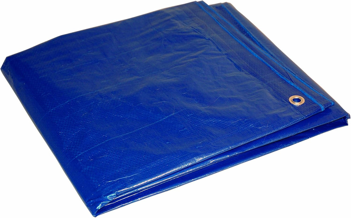 Dry Top Multi-Purpose Economy Poly Tarp, 5x7 Feet, Blue