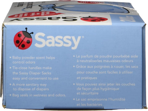 Sassy Baby Disposable Diaper Sacks, 200 Count, Packaging may vary