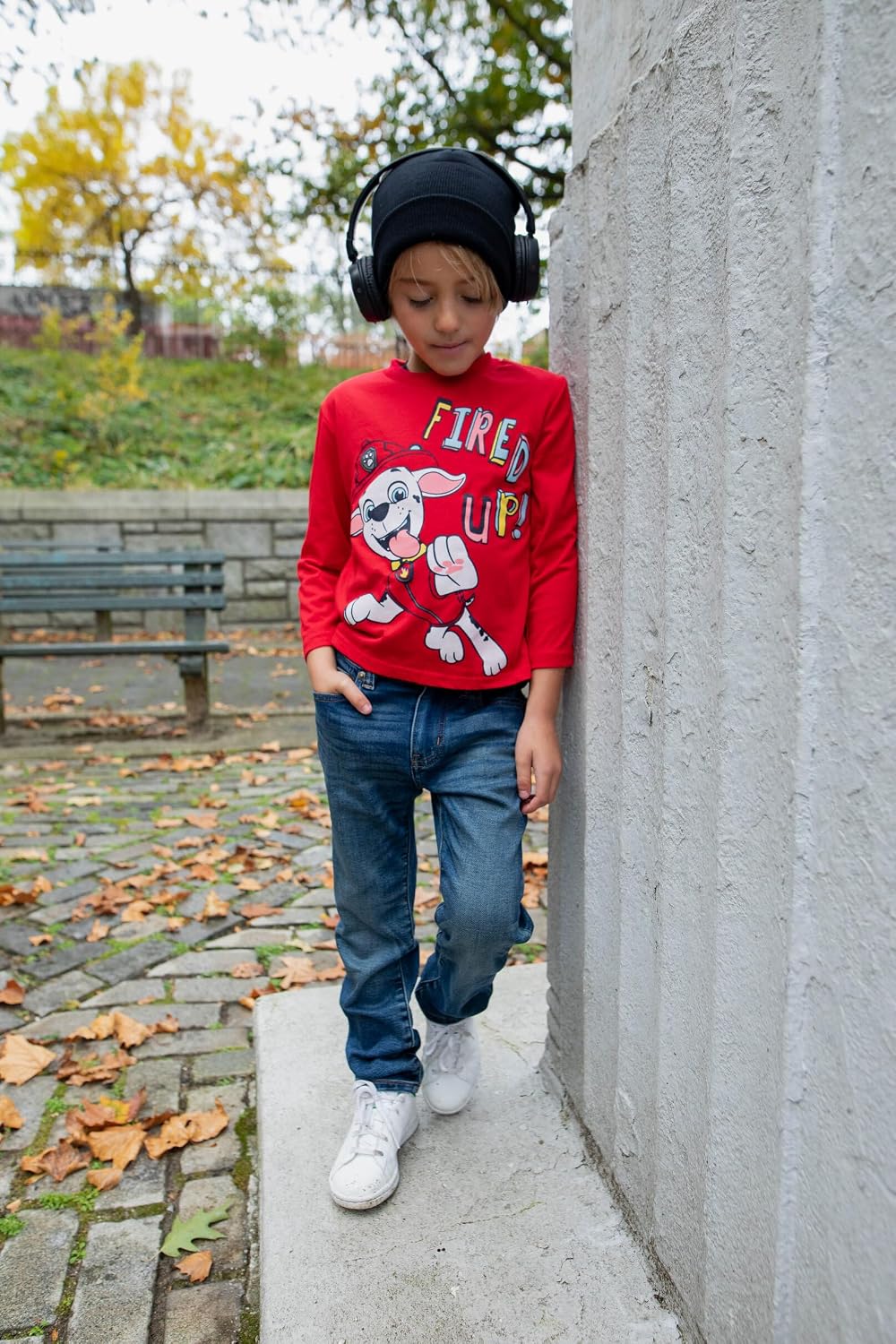 Nickelodeon Paw Patrol Boys' 3-Pack Long Sleeve T-Shirts Toddler to Little Kid