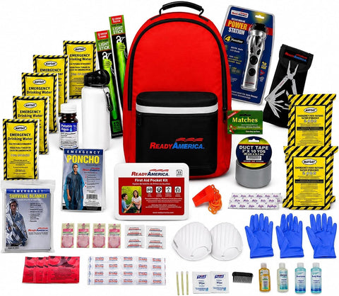 Ready America 70285 Deluxe 2-Person 3-Day Emergency Backpack