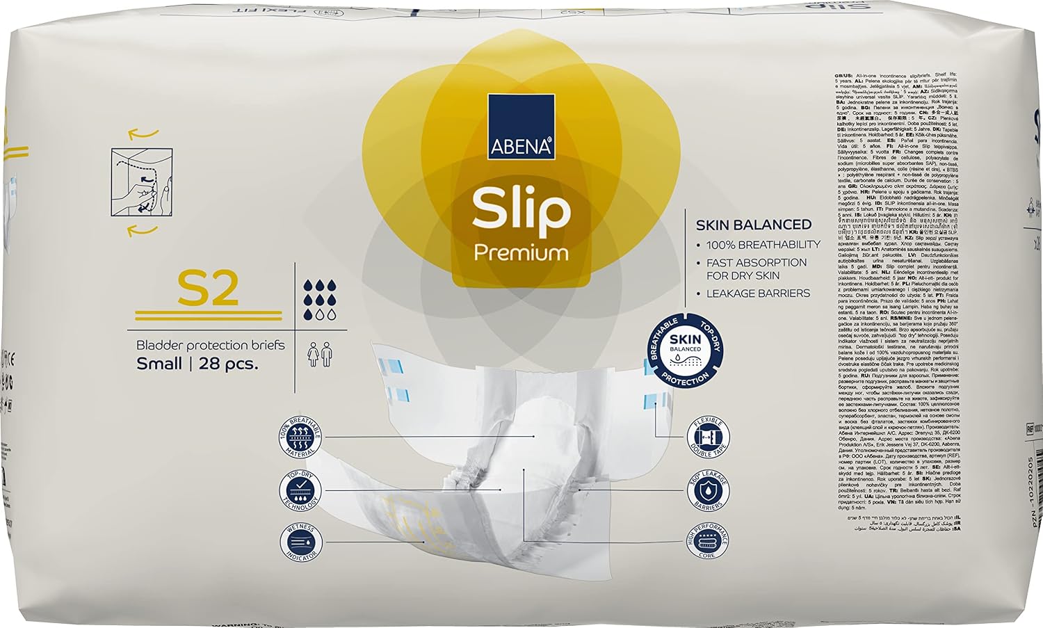 Abena Slip S2 Premium All-in-One Incontinence Pad