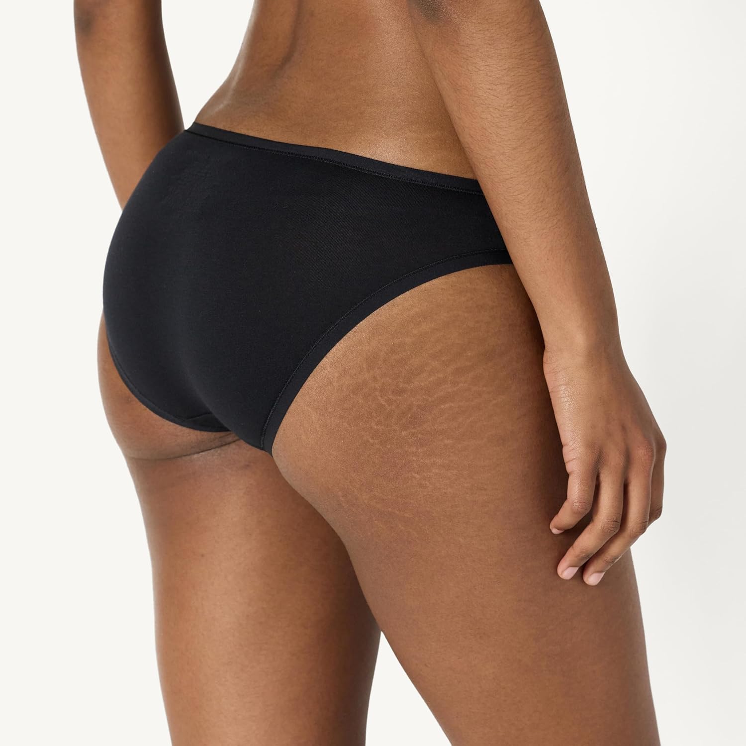 Amazon Essentials Women's Cotton Spandex Bikini Brief Underwear (Available in Plus Size)