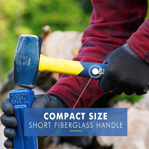 ESTWING Sure Strike Drilling/Crack Hammer, 3lb Hand Sledge, MRF3LB