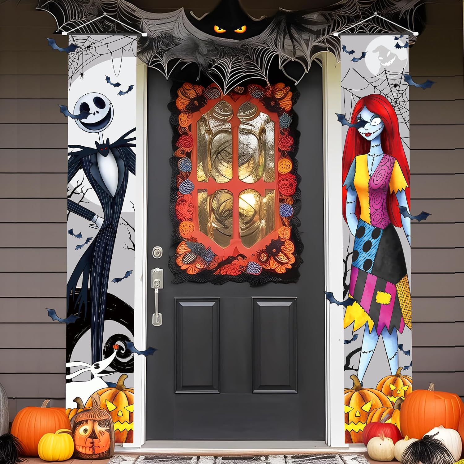 Halloween Decorations Outdoor Hanging Halloween Nightmare Banner