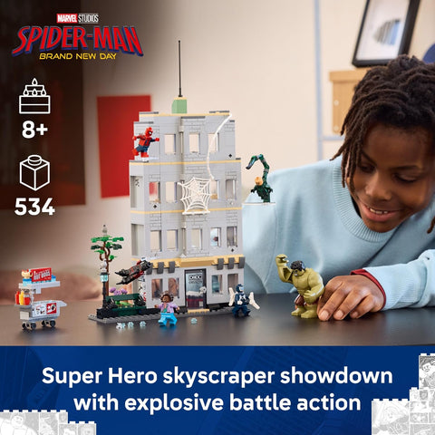 LEGO Marvel Spider-Man vs. Hulk Epic Clash 76350