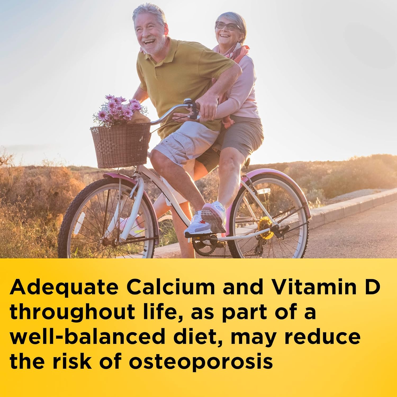 Nature Made Calcium 600 mg with Vitamin D3 for Bone Support, 220 Tablets