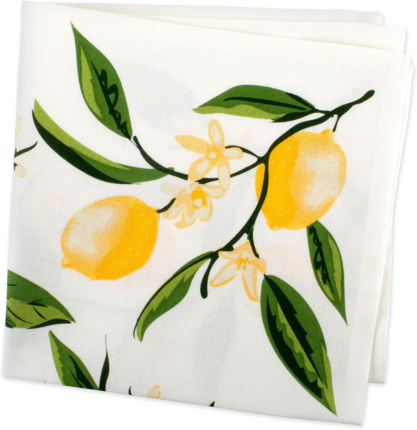 DII Lemon Bliss Tabletop Collection, Napkin Set, 6 Piece