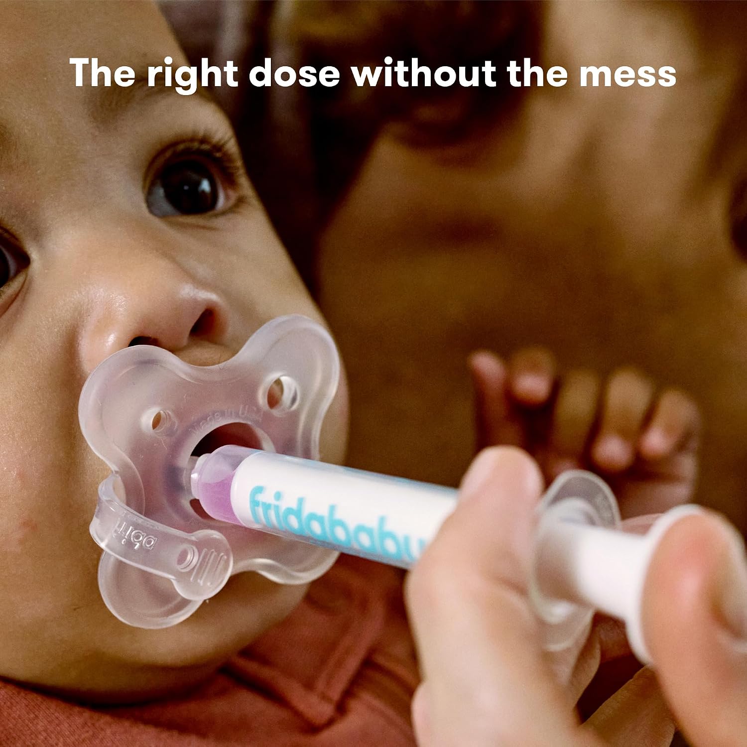 Frida Baby Medicine Pacifier Syringe, Accu-Dose Paci, Medi Frida, Fuss Free