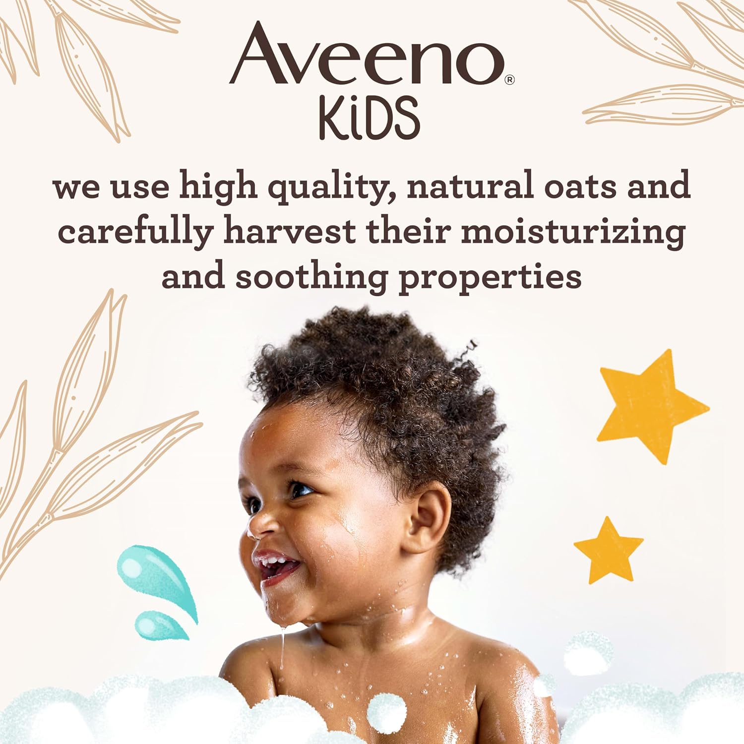 Aveeno Kids Bubble Bath, Sensitive Skin, 19.2 fl. oz