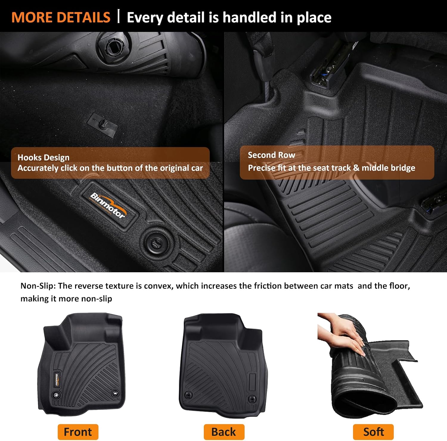 Floor Mats & Cargo Liner for Subaru Forester 2025 2026 Gas
