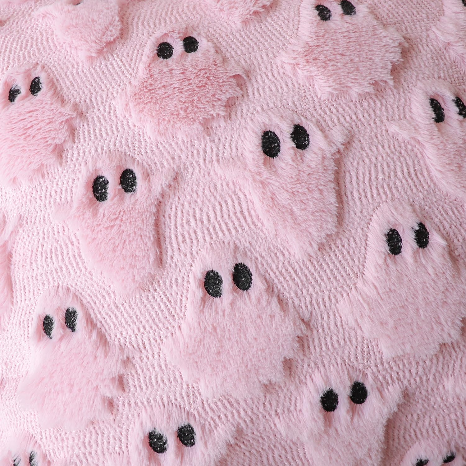 Halloween Pillow Covers 16x16 Set of 2 Pink Ghost Farmhouse Home Decor