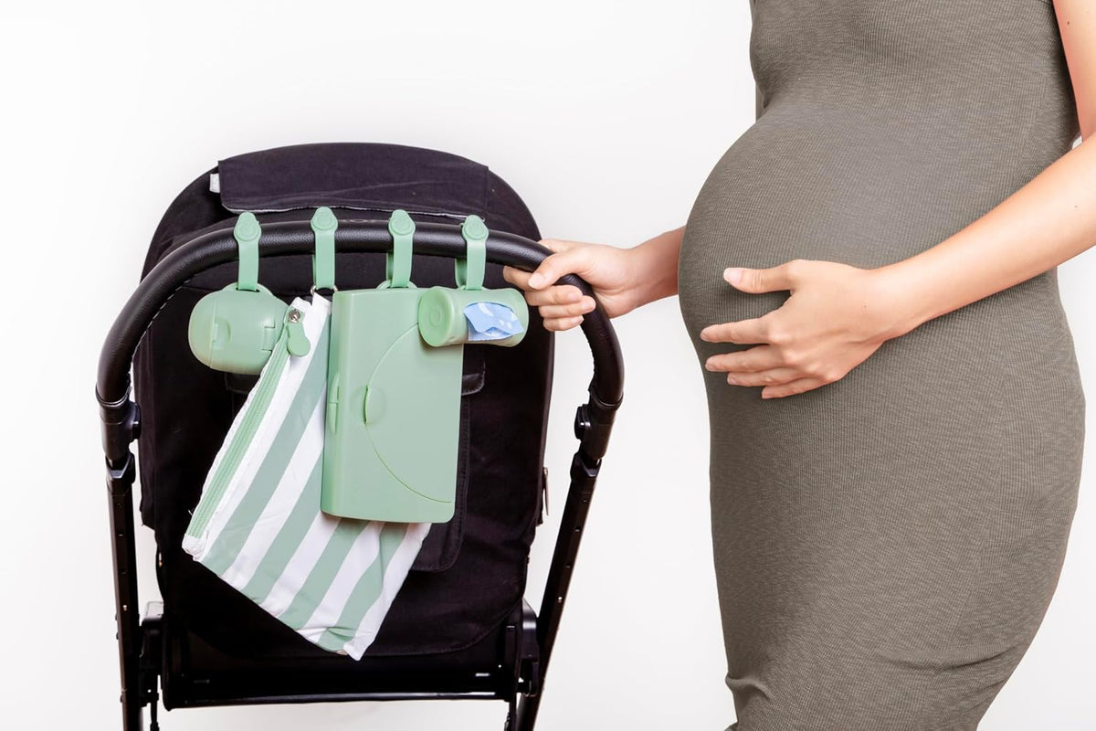 Ubbi On-the-Go Diapering Gift Set, Sage