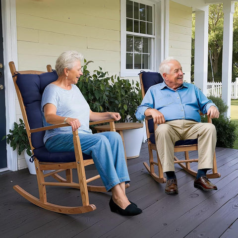 1 Pack Outdoor Chair Cushion Set Waterprood Seat Pad for Patio