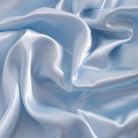 NTBAY Standard Satin Pillowcases, Set of 2, Aqua