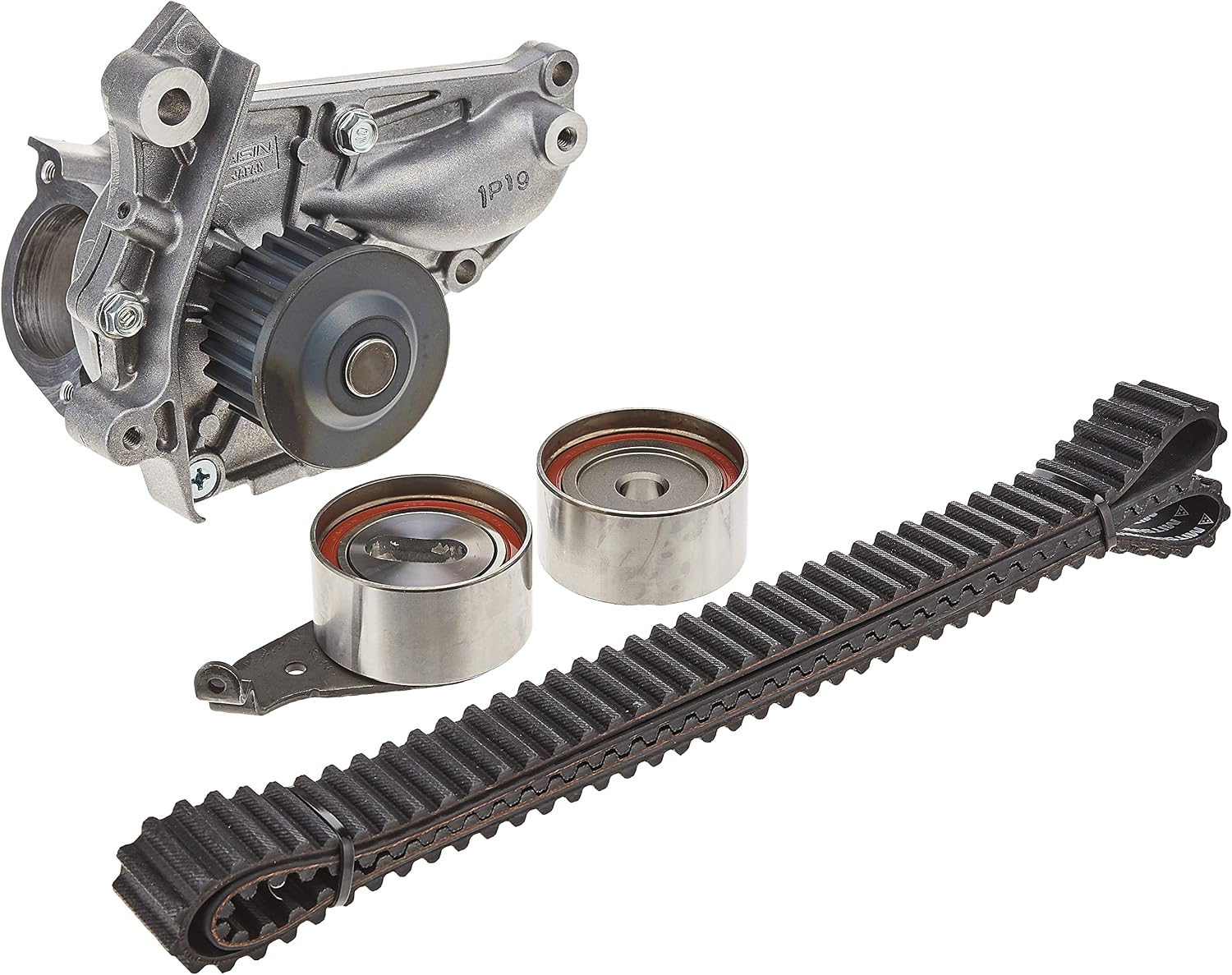 AISIN GENUINE TKT-002 Engine Timing Belt Kit with Water Pump - Compatible with Select Toyota Camry, Celica, RAV4, Solara