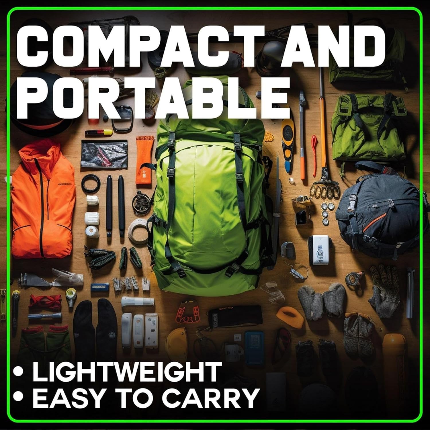 Ultra Bright Green Glow Sticks Emergency Chem Lights (6", 25 Pack) Military Grade 12 Hour Bulk Tactical Light Sticks for Survival Gear, Camping, Power Outages