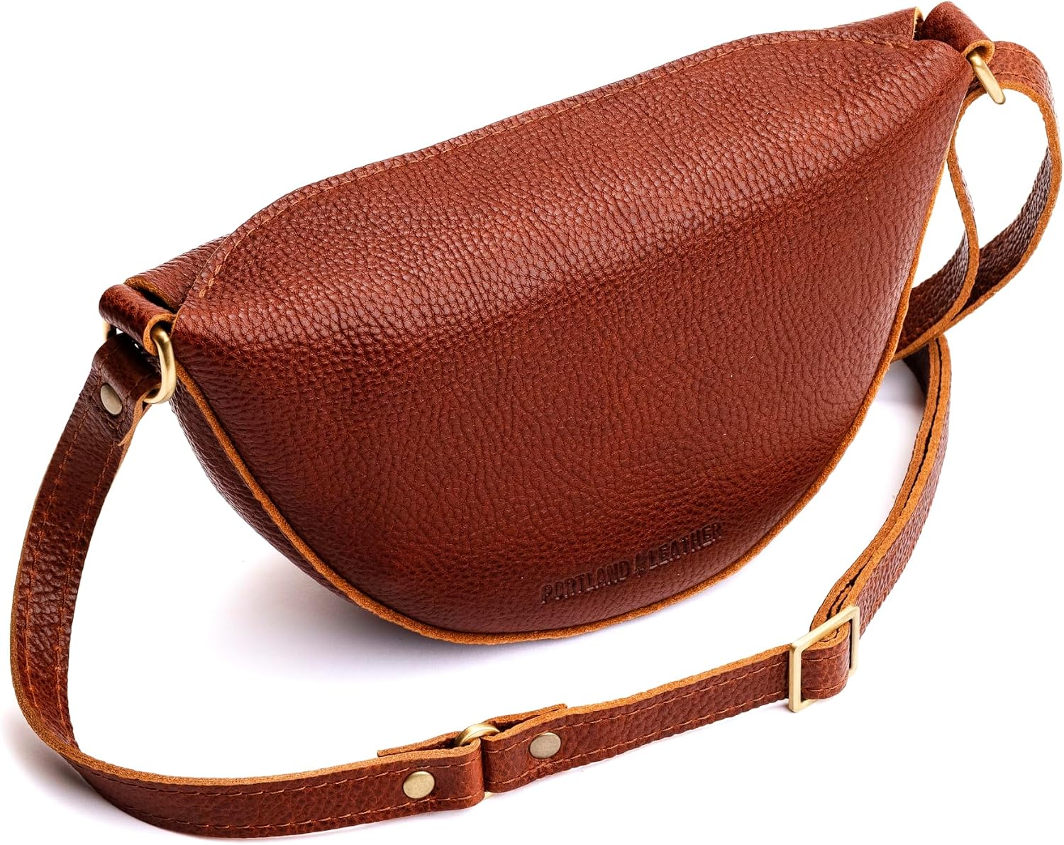 Portland Leather Goods Koala Sling Bag - Adjustable Full-Grain Leather