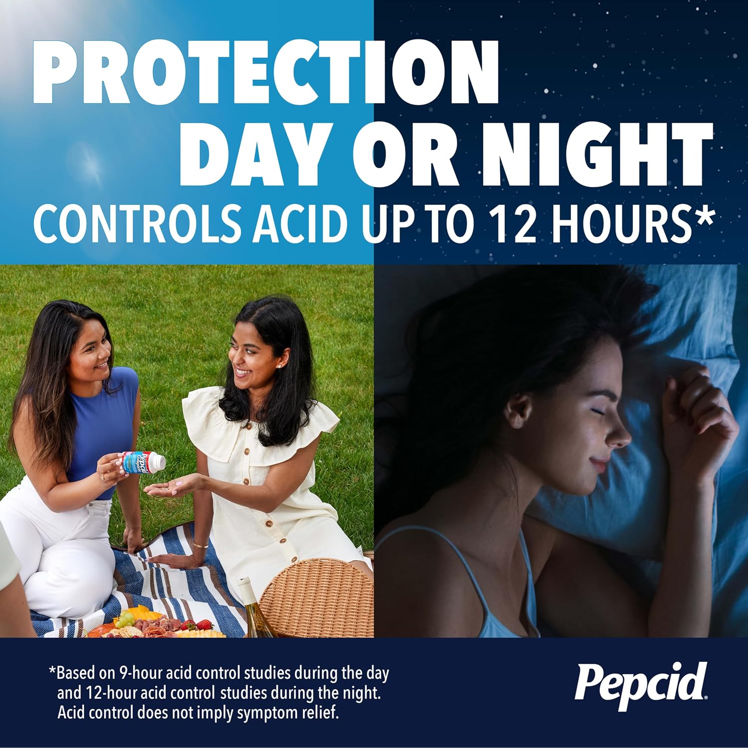 Pepcid AC Max Strength Tablets, 20mg Famotidine, 25 ct