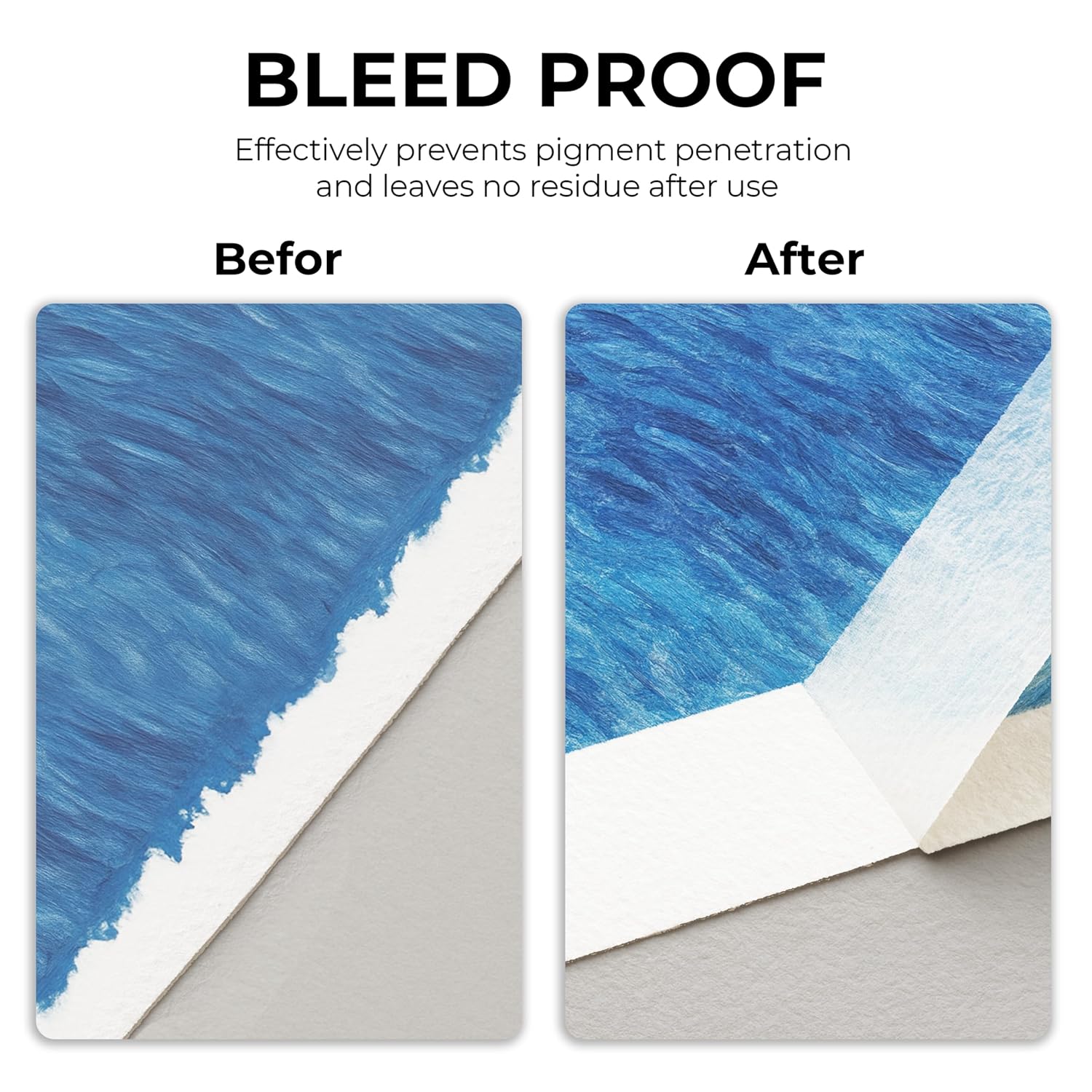 Artist Tape for Watercolor Paper, 1/2 inch Wide 200FT Long