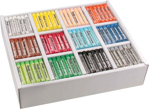 Pentel Arts Oil Pastels, 432 Piece Classroom Size Pack (PHN-12CP)