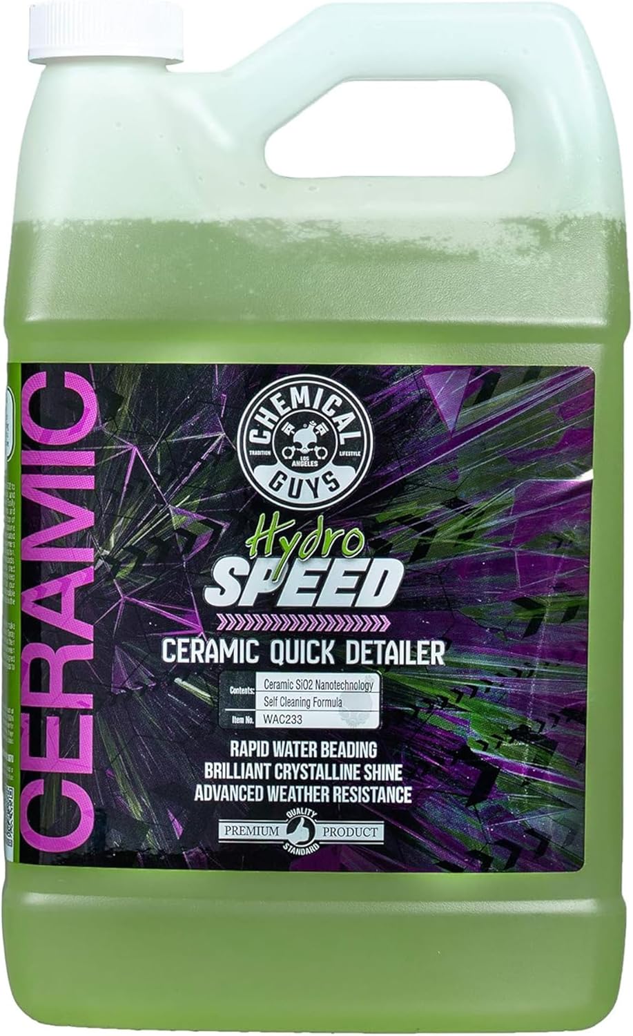 Chemical Guys, HydroSpeed Ceramic Quick Detailer Spray, Gloss, 1 Gallon