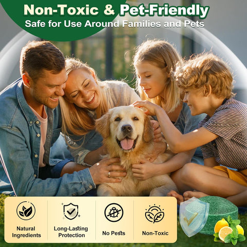 32PCS Rodent Repellent, Natural Peppermint Oil for Mice, Peppermint