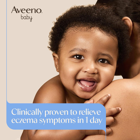 Aveeno Baby Eczema Therapy Moisturizing Cream for Dry, Itchy Skin, 7.3 oz