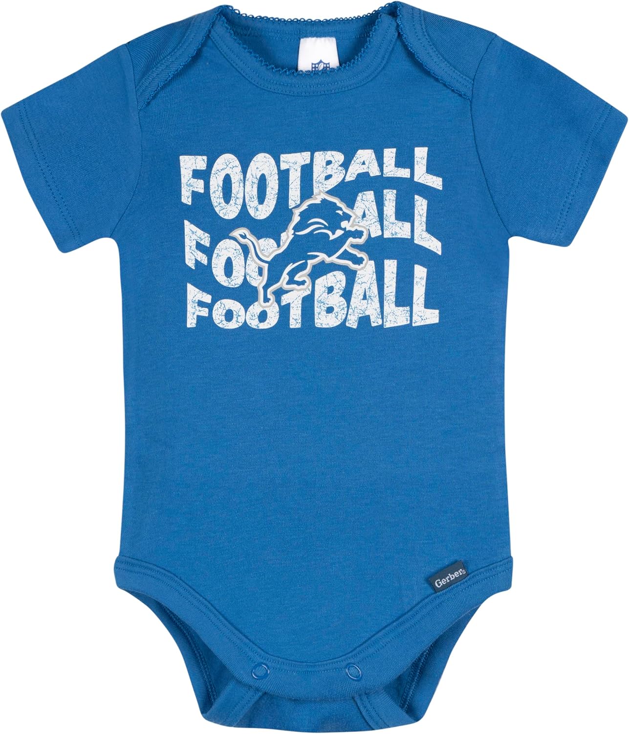 Gerber NFL Baby Girls 3-Pack Onesie Bodysuit