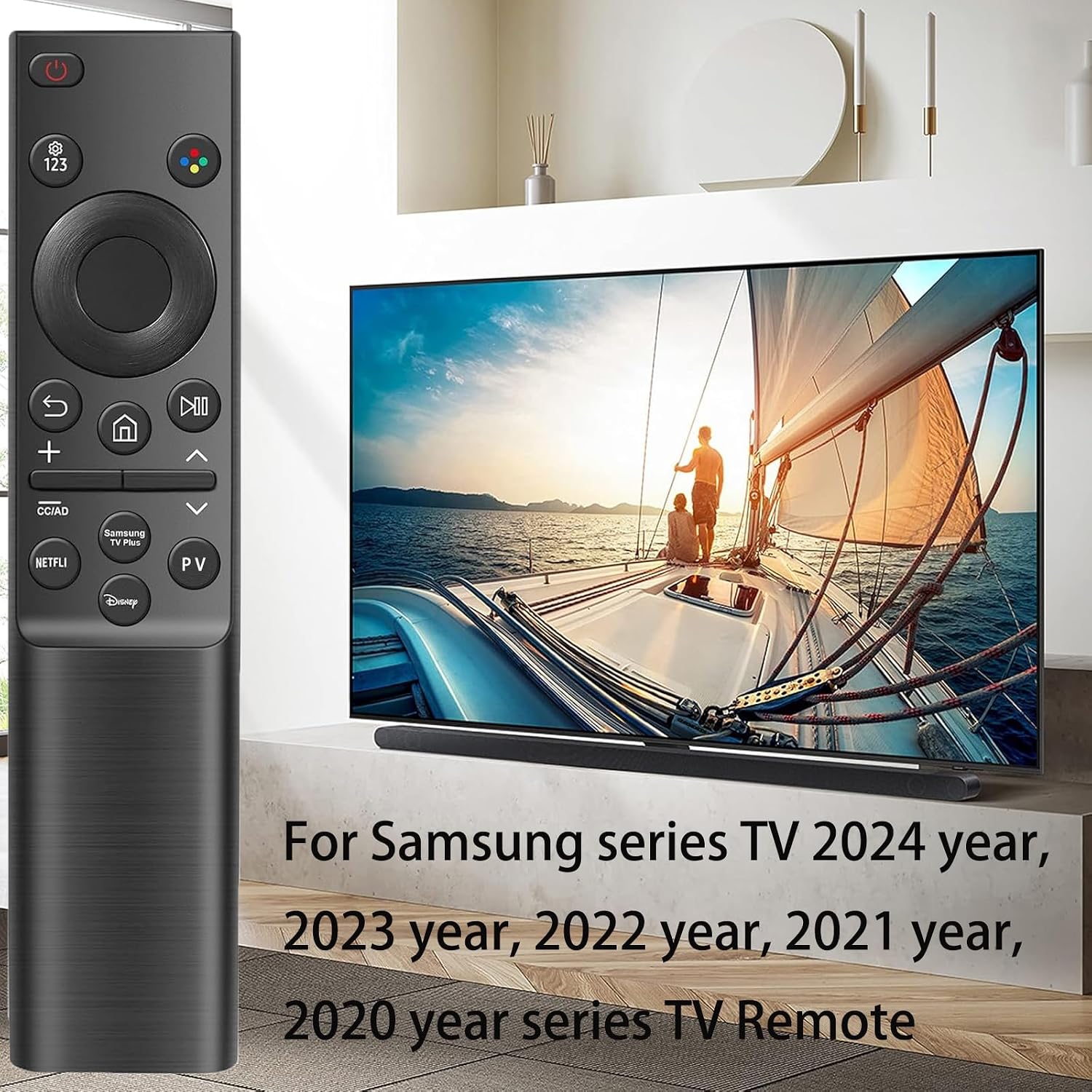 【Pack of 2】 Universal for Samsung TV Remote Control All TV Series Model