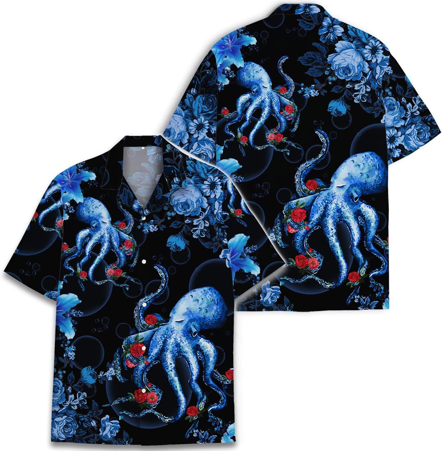 Funny Horse Hawaiian Shirts for Men Women, Love Horse Racing Hawaiian Summer Short-Sleeve Casual Relaxed-Fit Button-Down