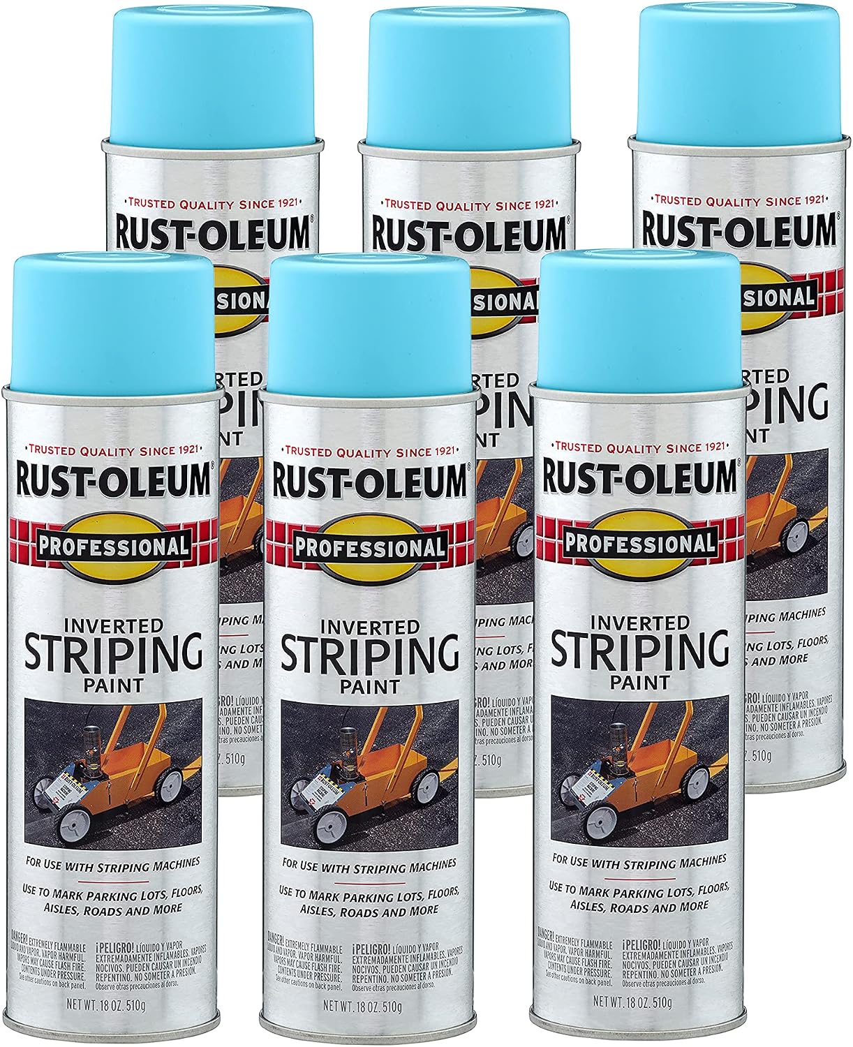 Rust-Oleum Professional Inverted Striping White Spray Paint