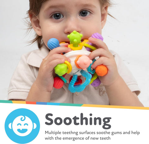 Nuby Twist Ball Teether Activity Toy