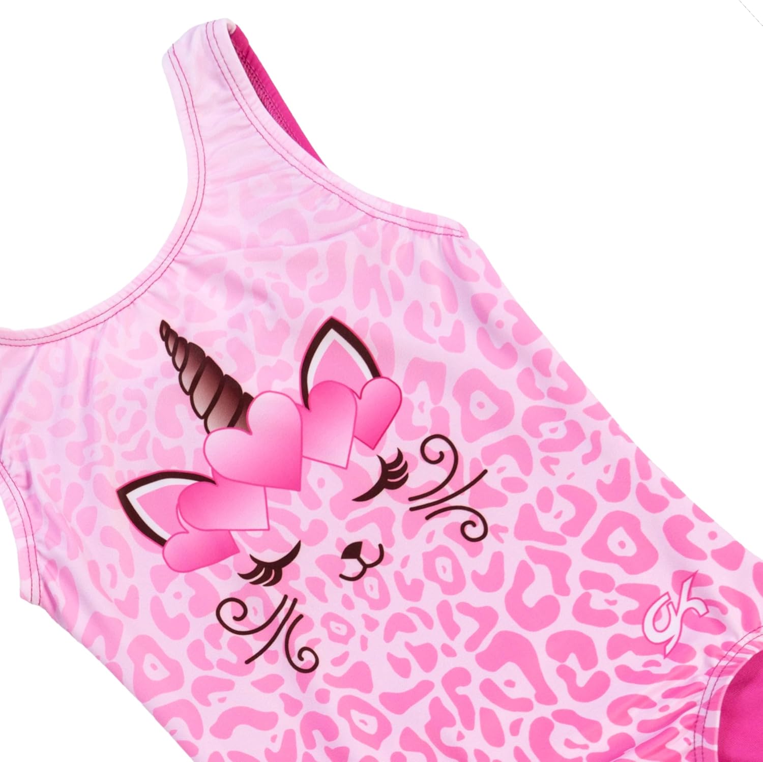 GK Stars Gymnastics & Dance Leotard for Girls and Toddlers - Activewear One Piece Outfit in Fun Colorful Prints