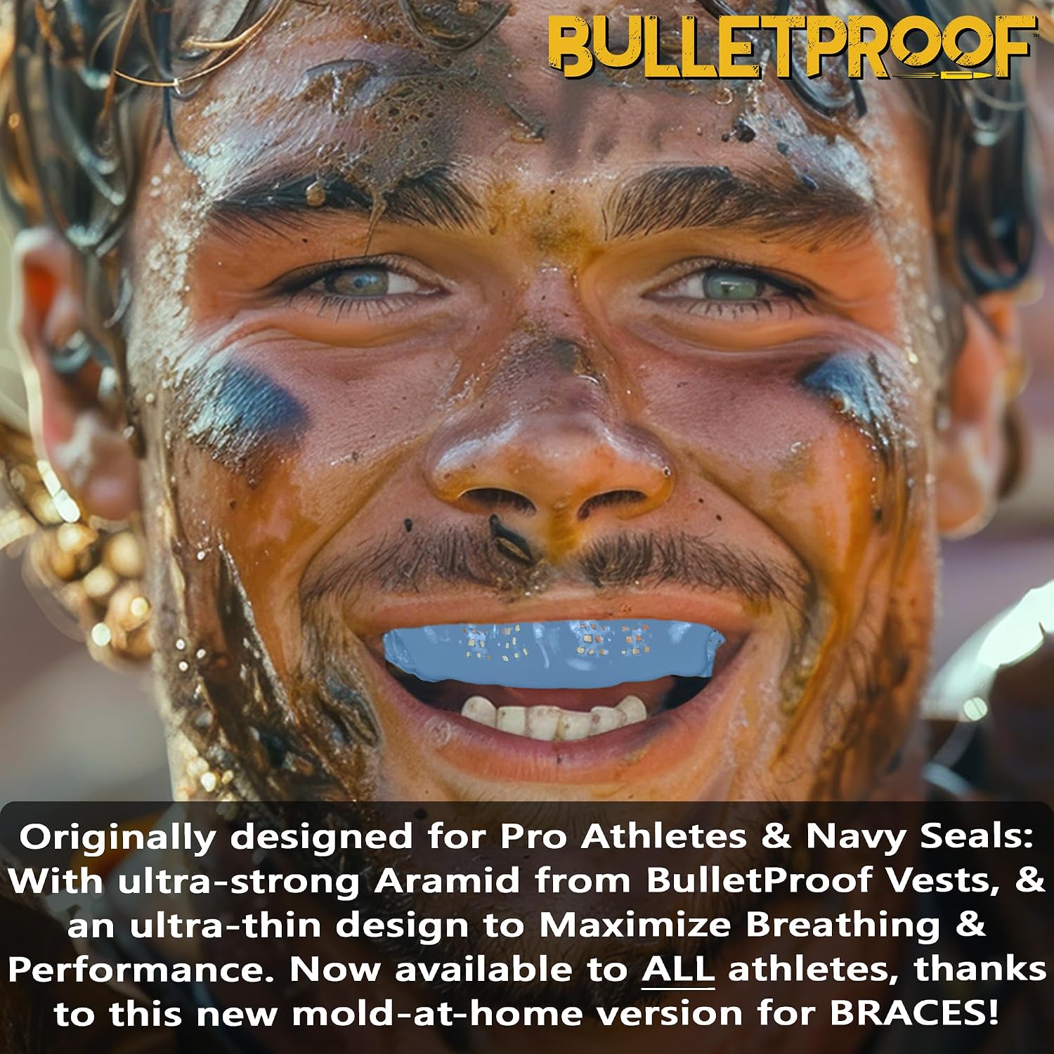 Bulletproof Sports Mouthguard: Worlds Thinnest Most Breathable Mouth Guard!