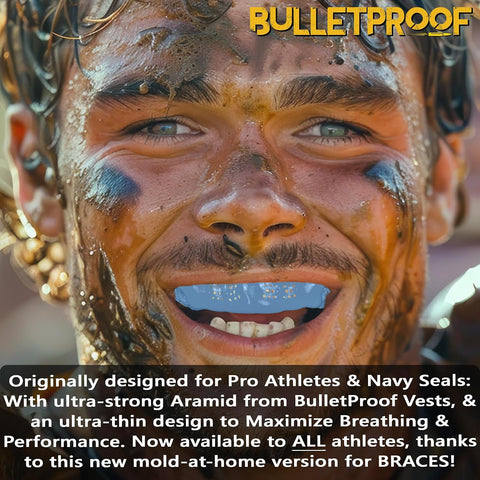 Bulletproof Sports Mouthguard: Worlds Thinnest Most Breathable Mouth Guard!