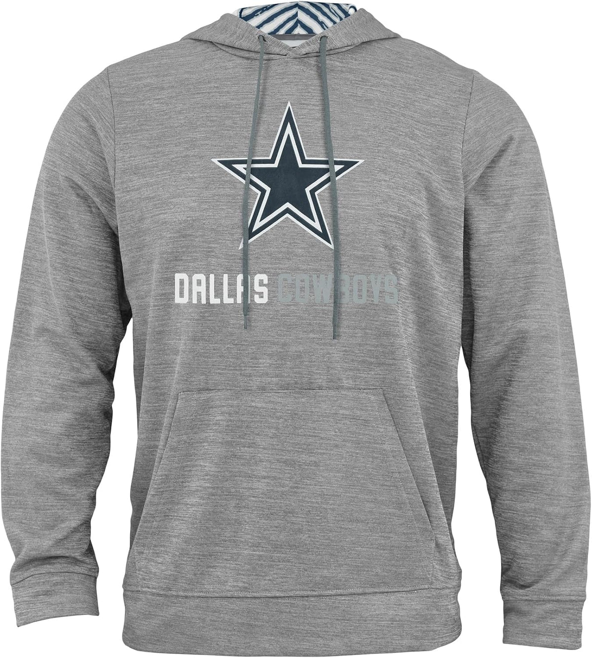 Zubaz Official NFL Hoodie with Logo and Colorful Hood Designs (Small - 5XL)