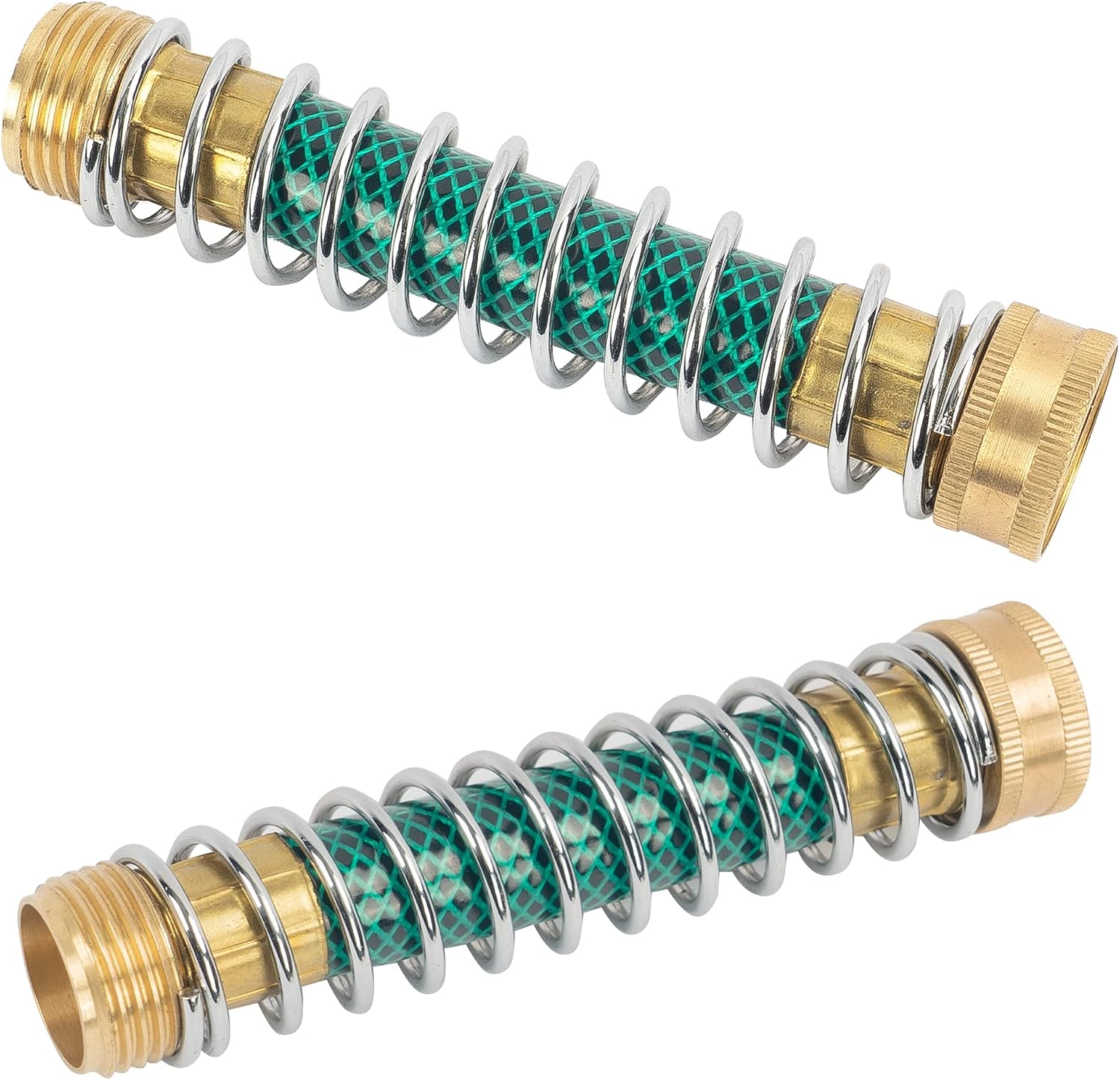 Hourleey Garden Hose Protector, Hose Extension Adapter with Coil Spring (4 PCS)