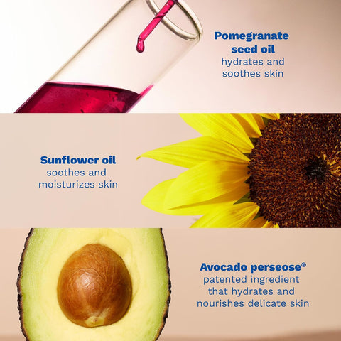 Mustela Baby Oil - Moisturizing Oil for Massage - with Natural Avocado, Pomegranate & Sunflower Oil - From birth on - 3.38 fl. Oz