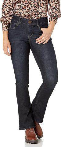 Democracy Women's Plus Size Ab Solution Itty Bitty Boot Jean