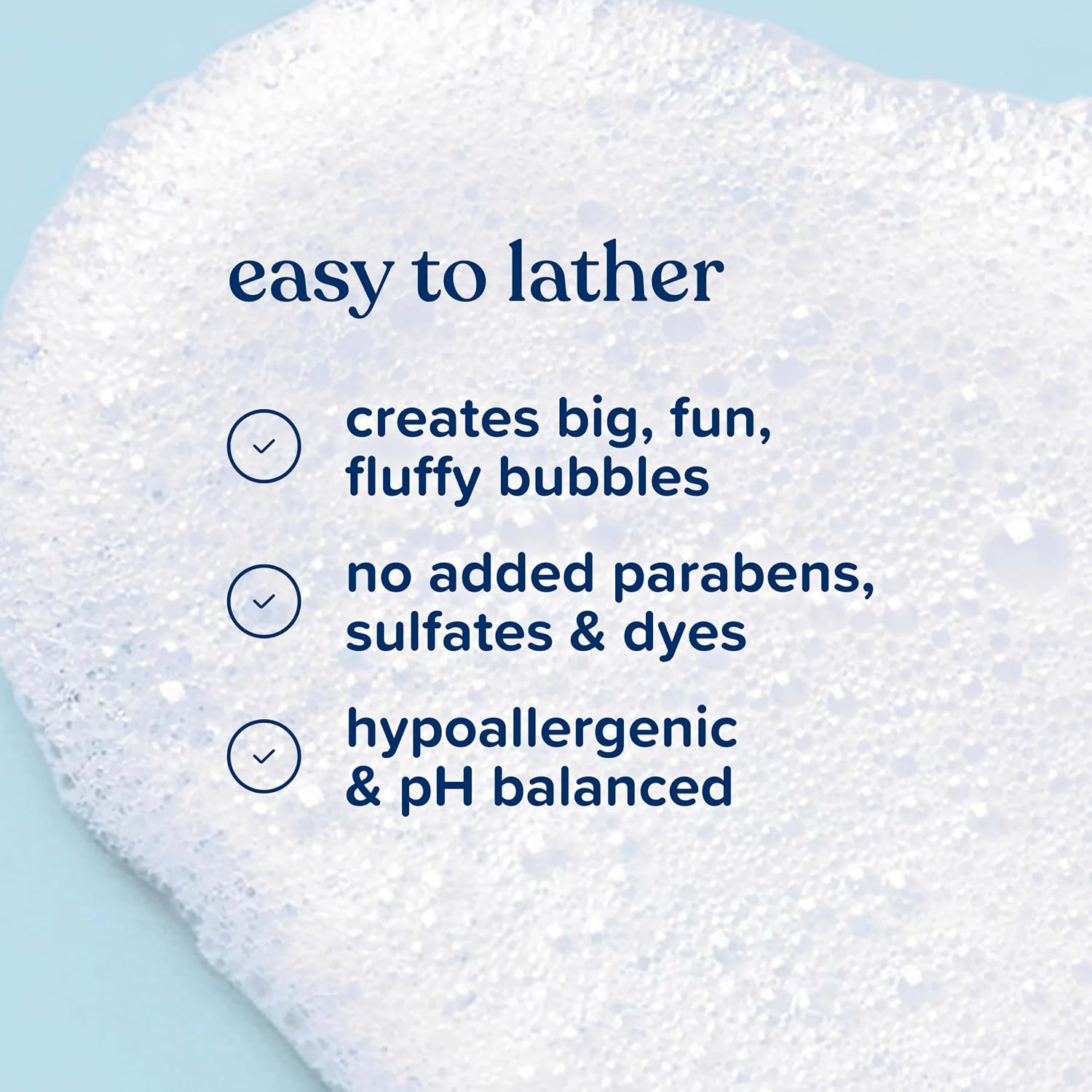 Johnson's Baby Fluffy Bubbles Bubble Bath, No More Tears, 13.6 fl oz