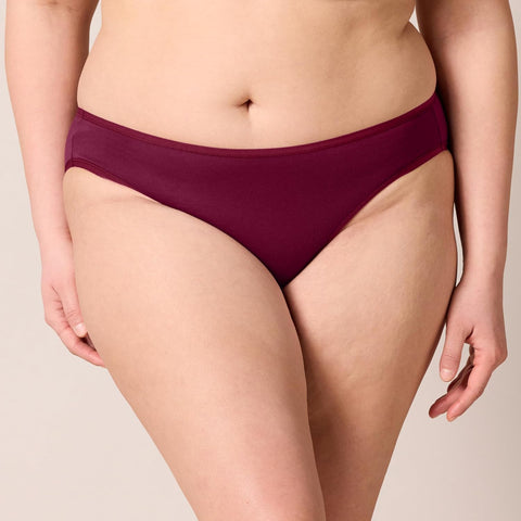 Amazon Essentials Women's Cotton Spandex Bikini Brief Underwear (Available in Plus Size)
