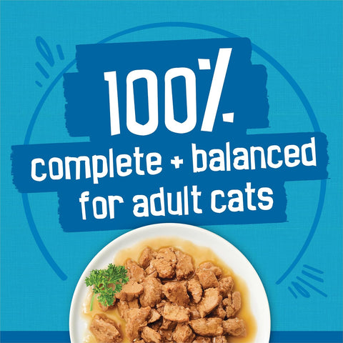 Purina Friskies Wet Cat Food Variety Pack Fish-A-Licious Extra Gravy, Prime Filets and Tasty Treasures - (Pack of 32) 5.5 oz. Cans