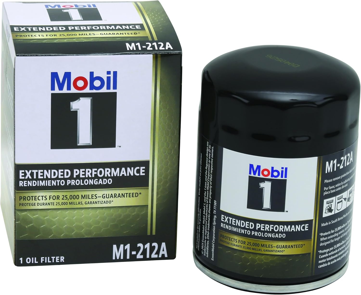 Mobil 1 M1-212A Extended Performance Oil Filter, 1 Pack