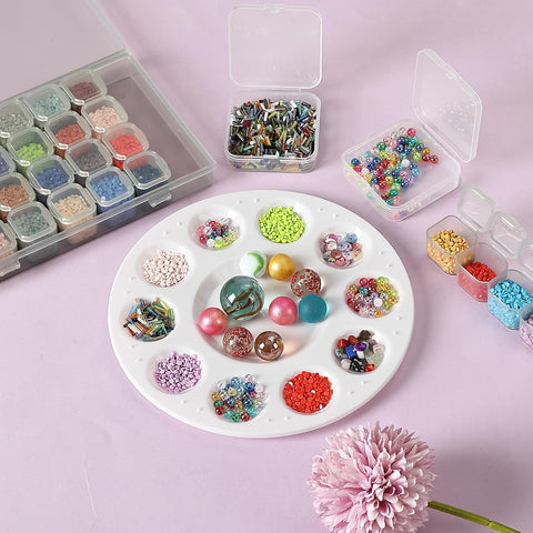 Mr. Pen- Round Paint Tray Palettes, 8 Pack
