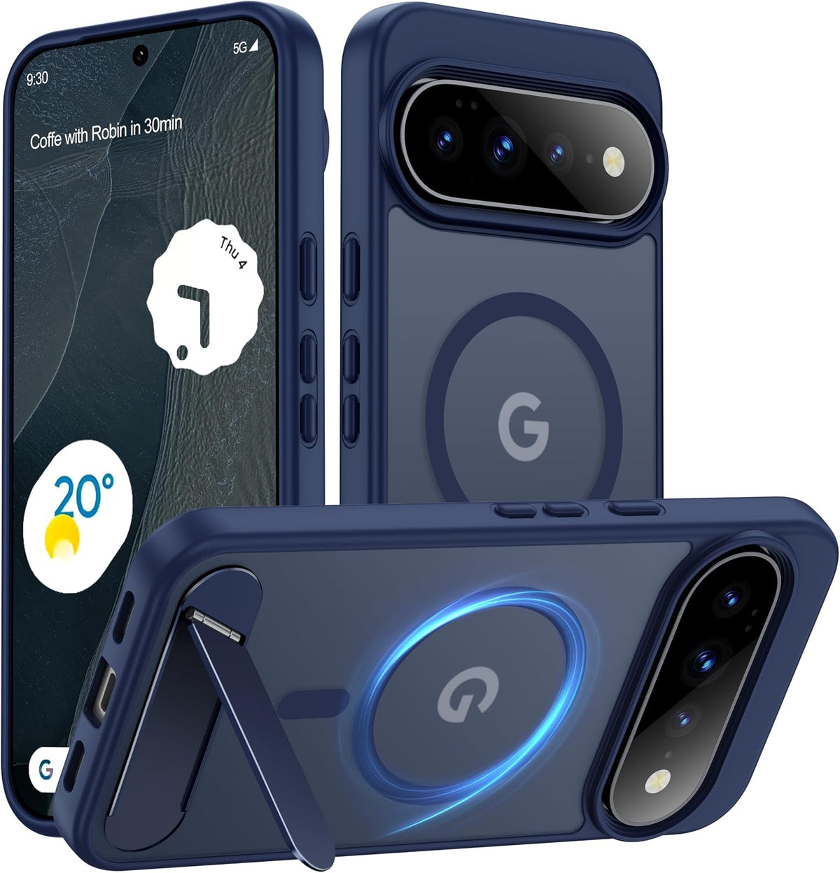 Magnetic for Google Pixel 11 Pro XL Case, Blue