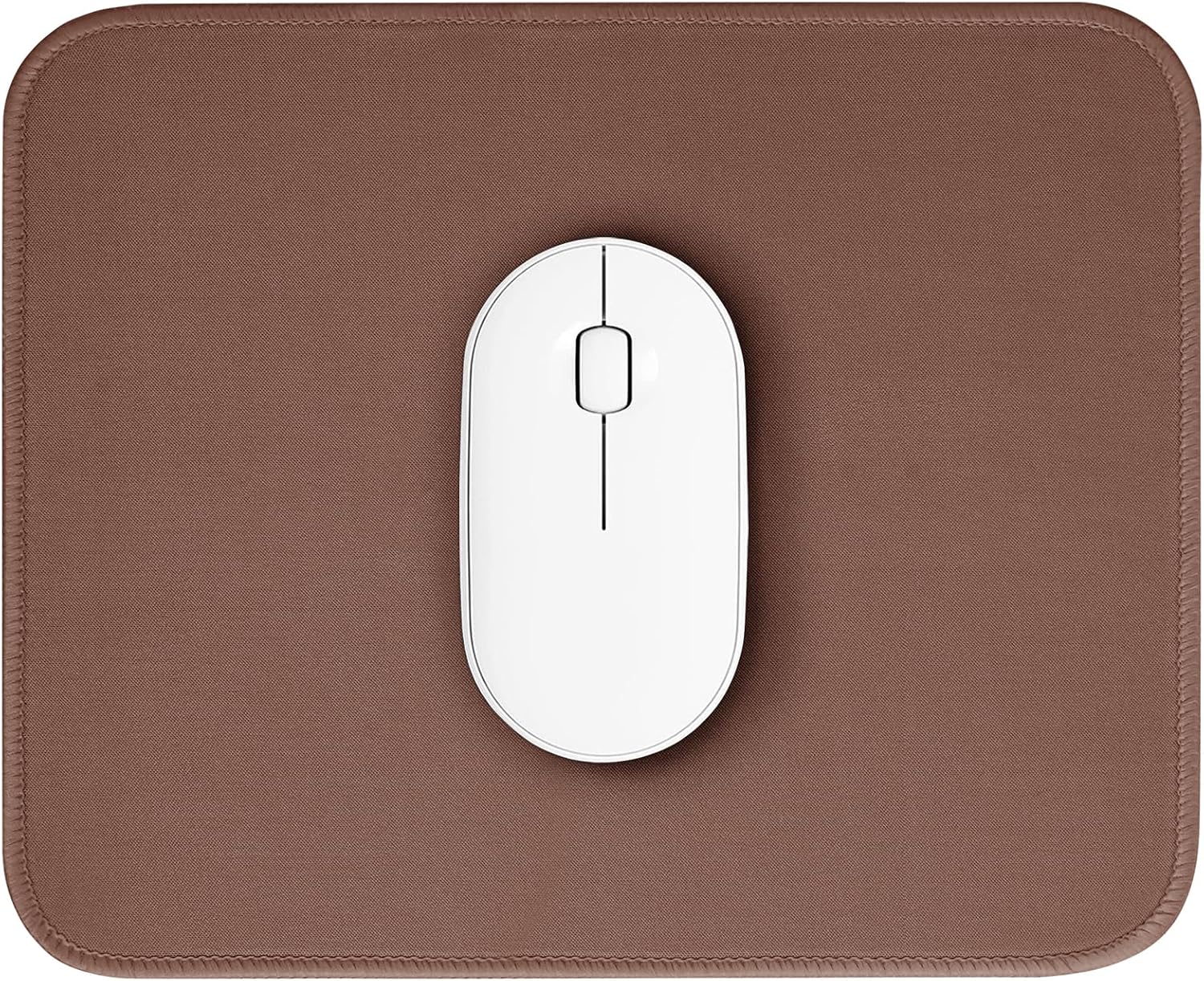 Brown Mouse Pad, 10.2 x 8.2Inch, Non-Slip Waterproof Rubber