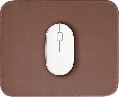 Brown Mouse Pad, 10.2 x 8.2Inch, Non-Slip Waterproof Rubber