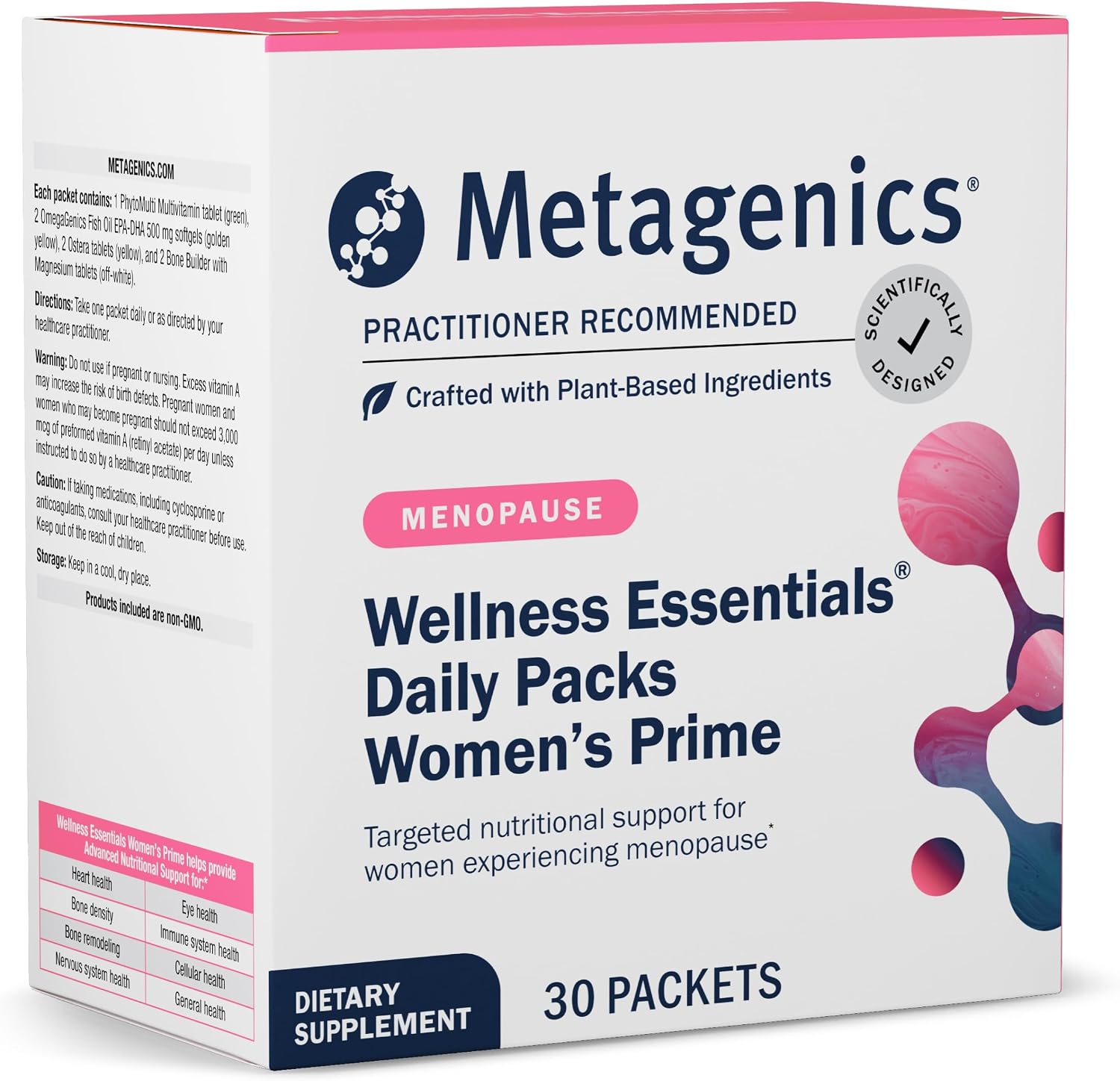 Metagenics Wellness Essentials Women's Prime, 30 Pack